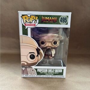 NWT Funko Pop Jumanji Welcome to the Jungle Professor Shelly Oberon 495